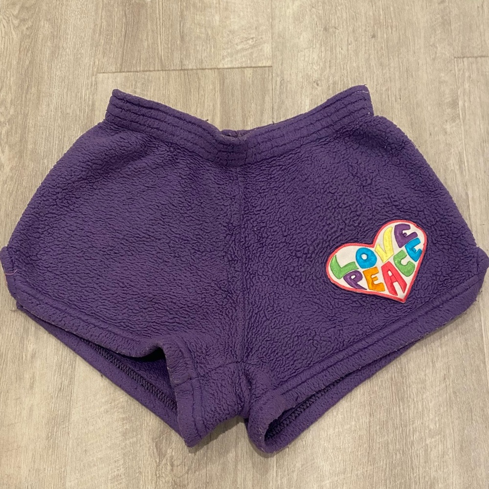 Fluffy PJ Shorts